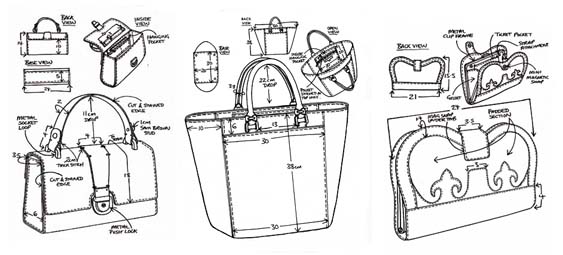 New Bag Sketches  Dana Ramler